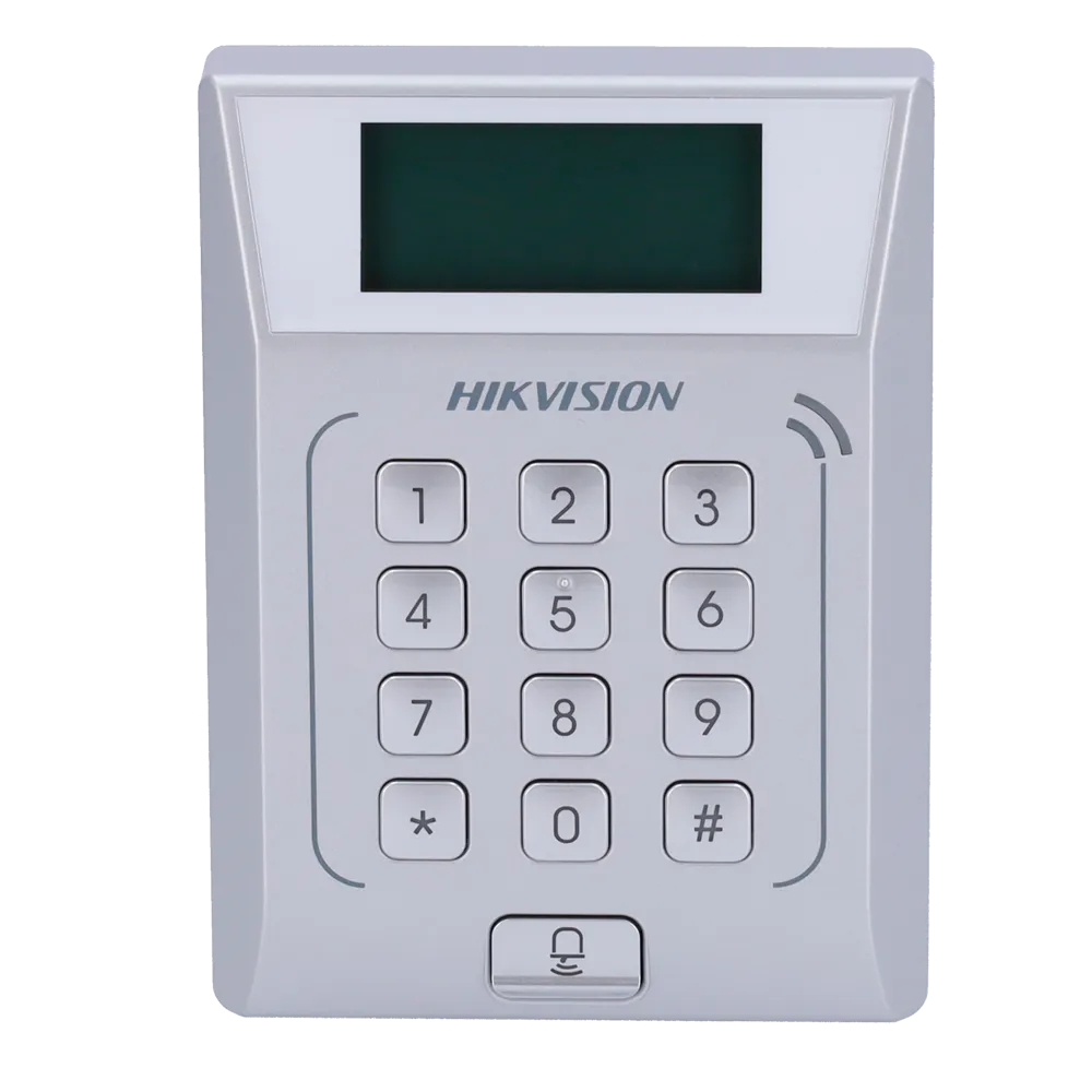 Control Acceso Hikvision DS-K1T802E Tarjeta EM y PIN