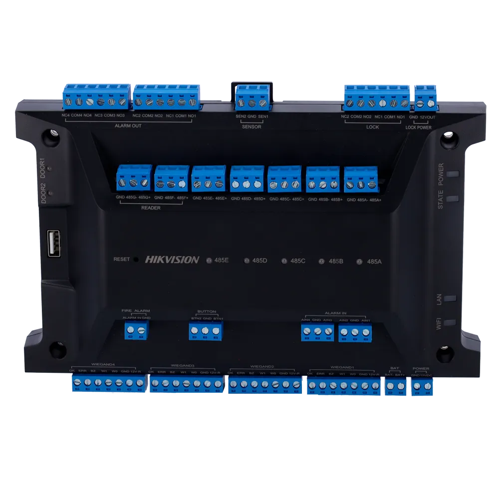 Controladora Acceso Facial Hikvision DS-K2702WX-E1(P)