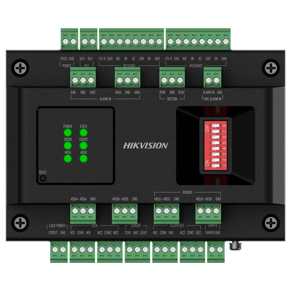 Controladora Acceso Extensora DS-K2M002X Hikvision Facial