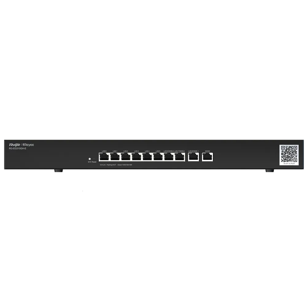 Router Industrial Reyee RG-EG310GH-E 10 Puertos VPN