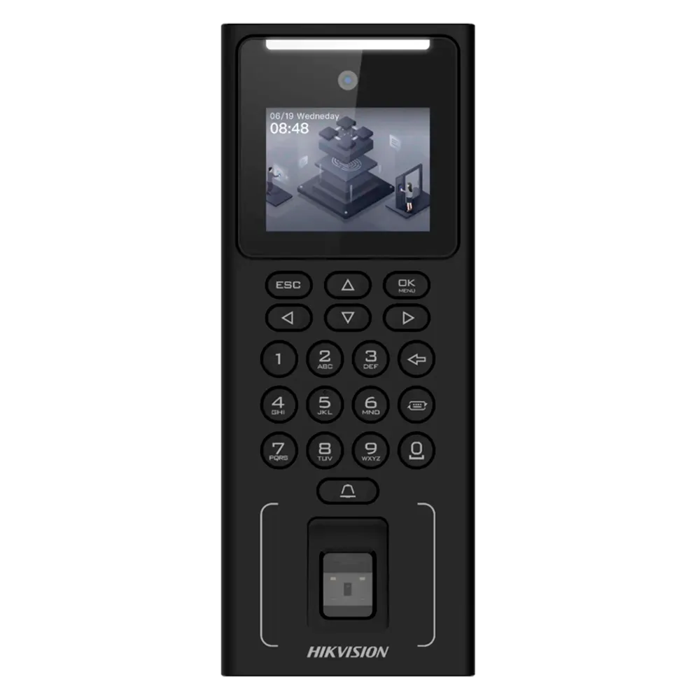 Kit Control Acceso Facial Hikvision DS-KAS321 Huella PIN