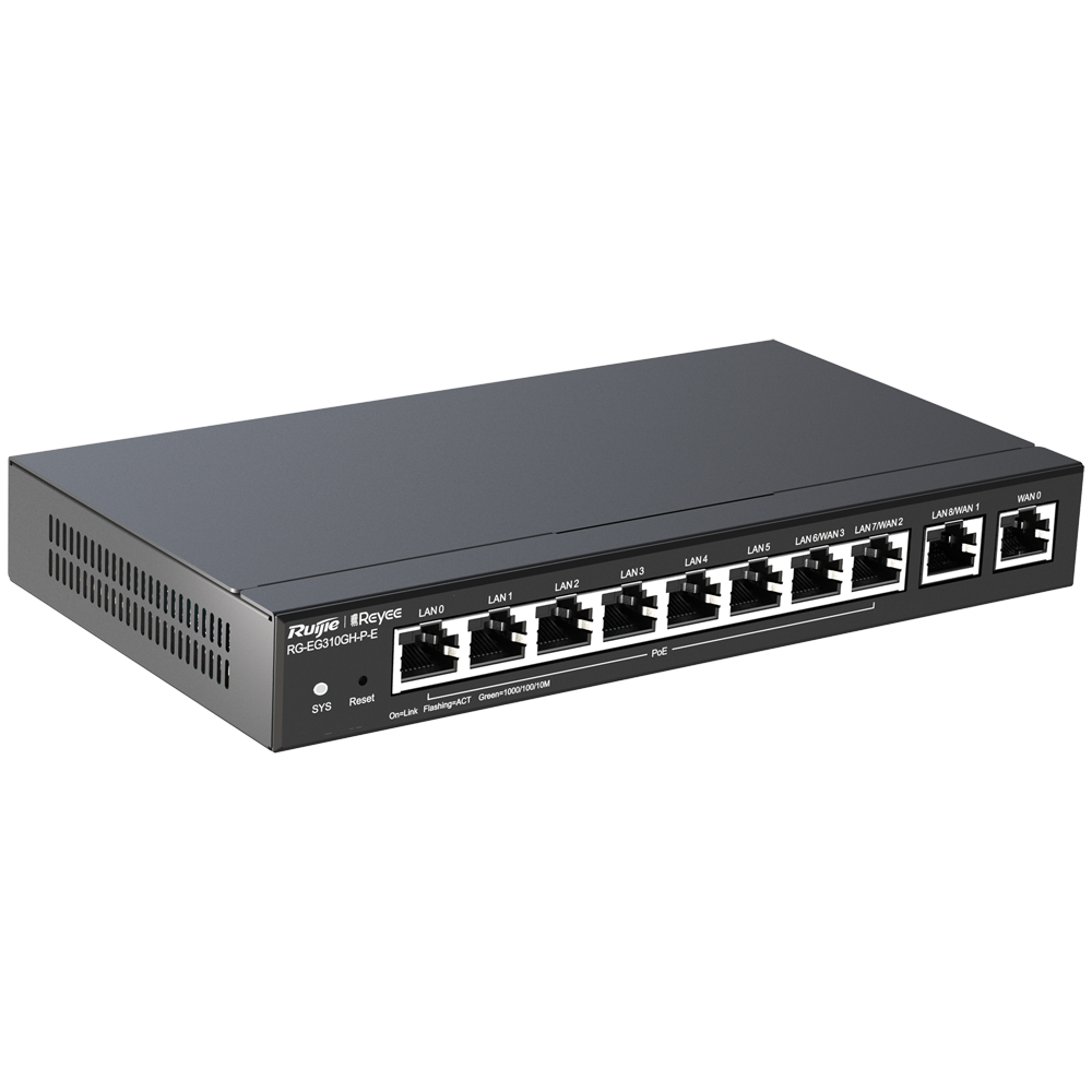 Reyee - RG-EG310GH-P-E - Router industrial (PoE) - Imagen 2