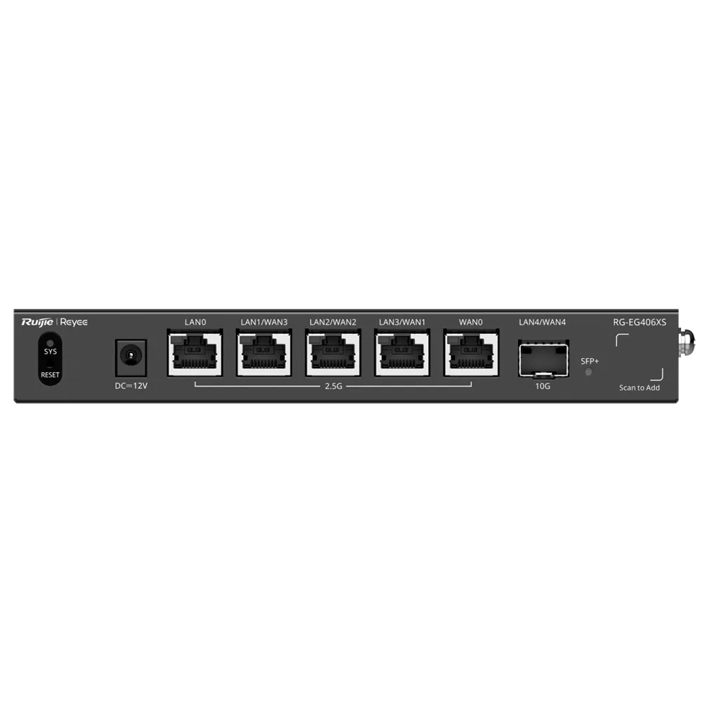 Router Industrial Reyee RG-EG406XS 2.5G Cloud Managed