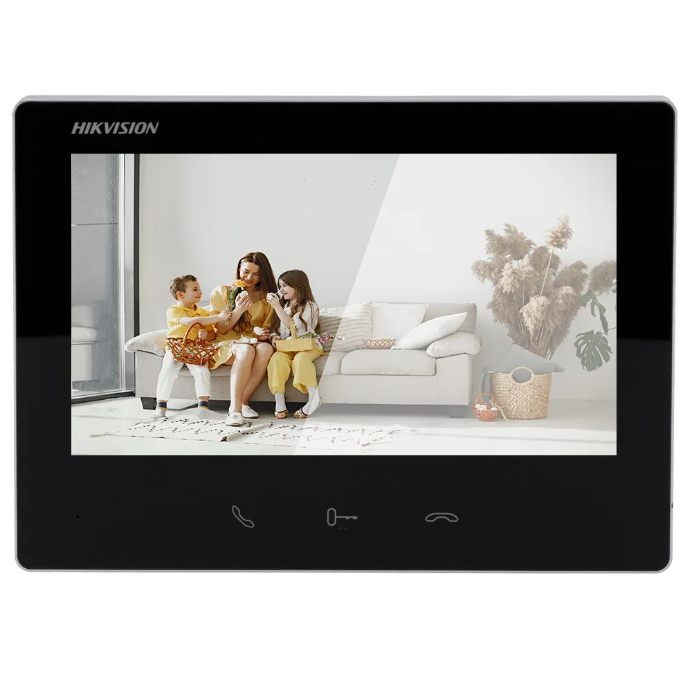Monitor Videoportero 2 Hilos HD Hikvision DS-KH7300EY-WTE2 7"