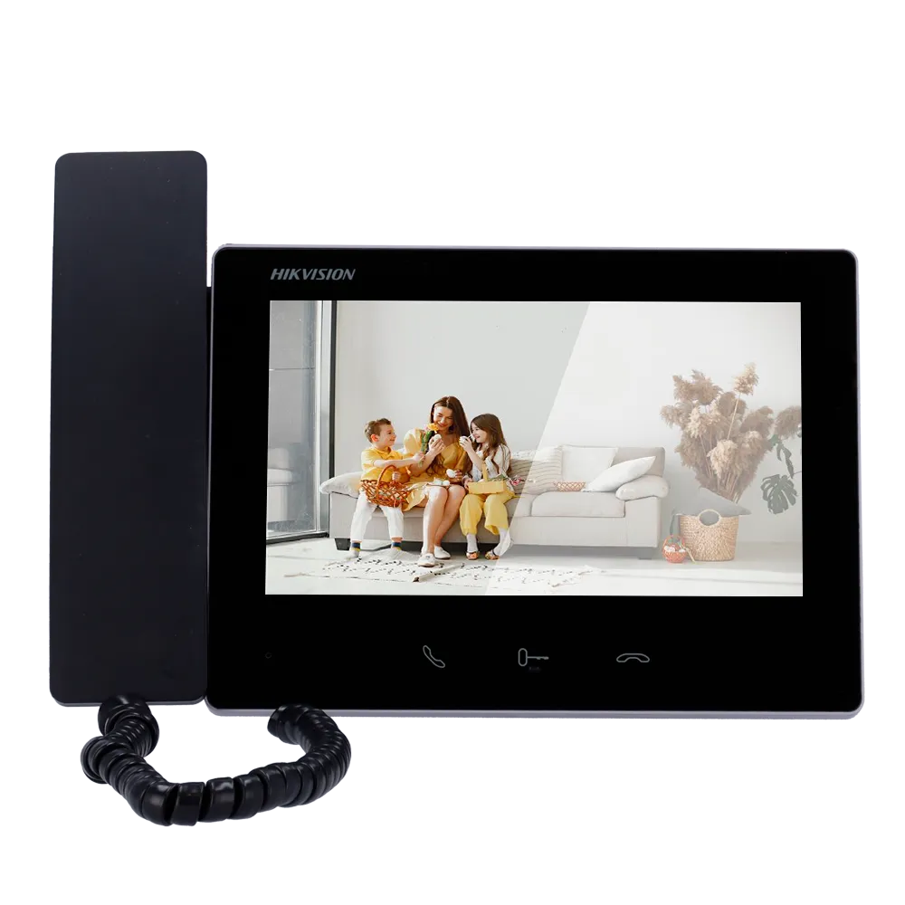 Monitor Videoportero Hikvision DS-KH7300EY-WTHE2 HD 7"