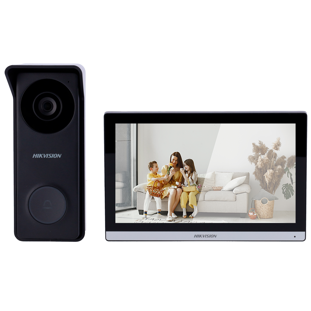 Kit Videoportero Analógico Hikvision DS-KIS313-P(B) - Imagen 2