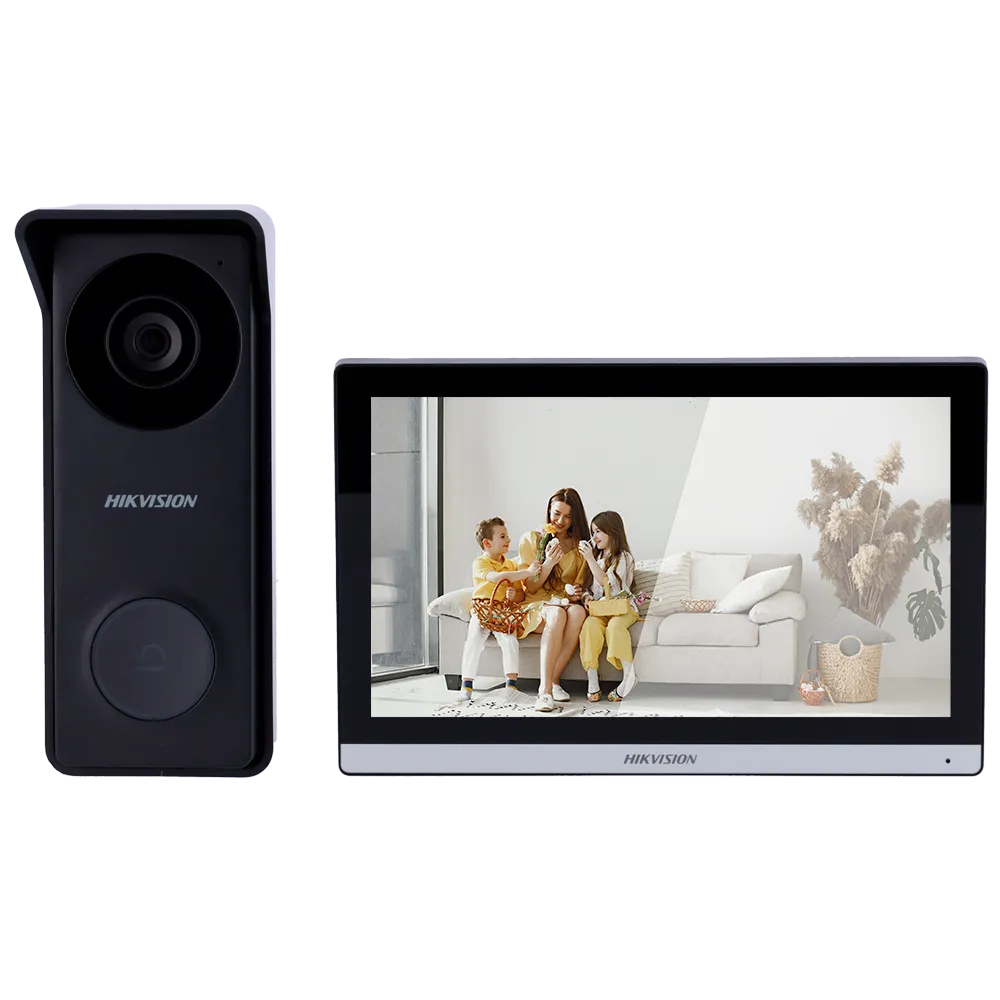 Kit Videoportero Analógico Hikvision DS-KIS313-P(B)