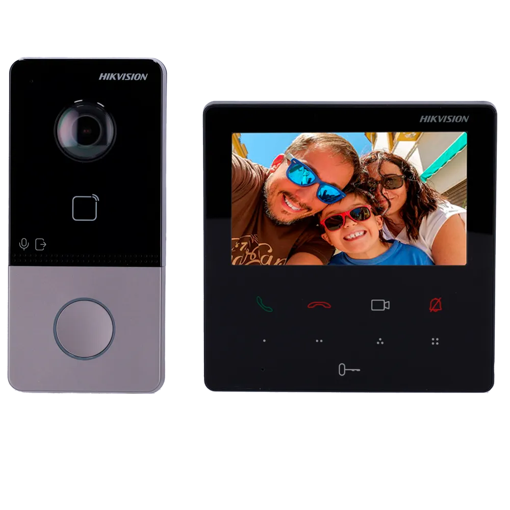 Kit Videoportero IP WiFi Hikvision DS-KIS606-P