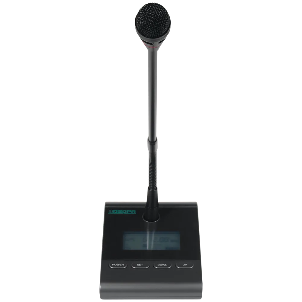 Micrófono inalámbrico megafonía DSPPA D5814 14dBm