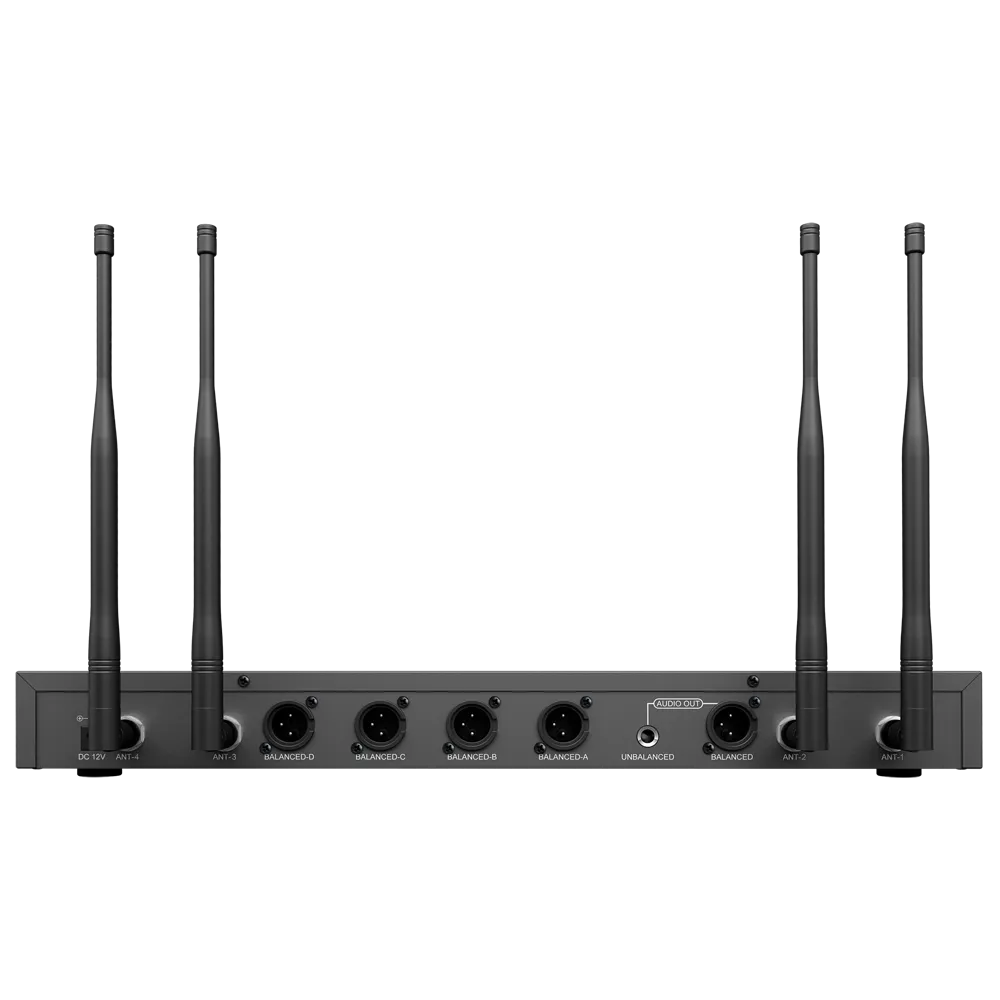 Micrófono Megafonía DSPPA D5816 Inalámbrico UHF