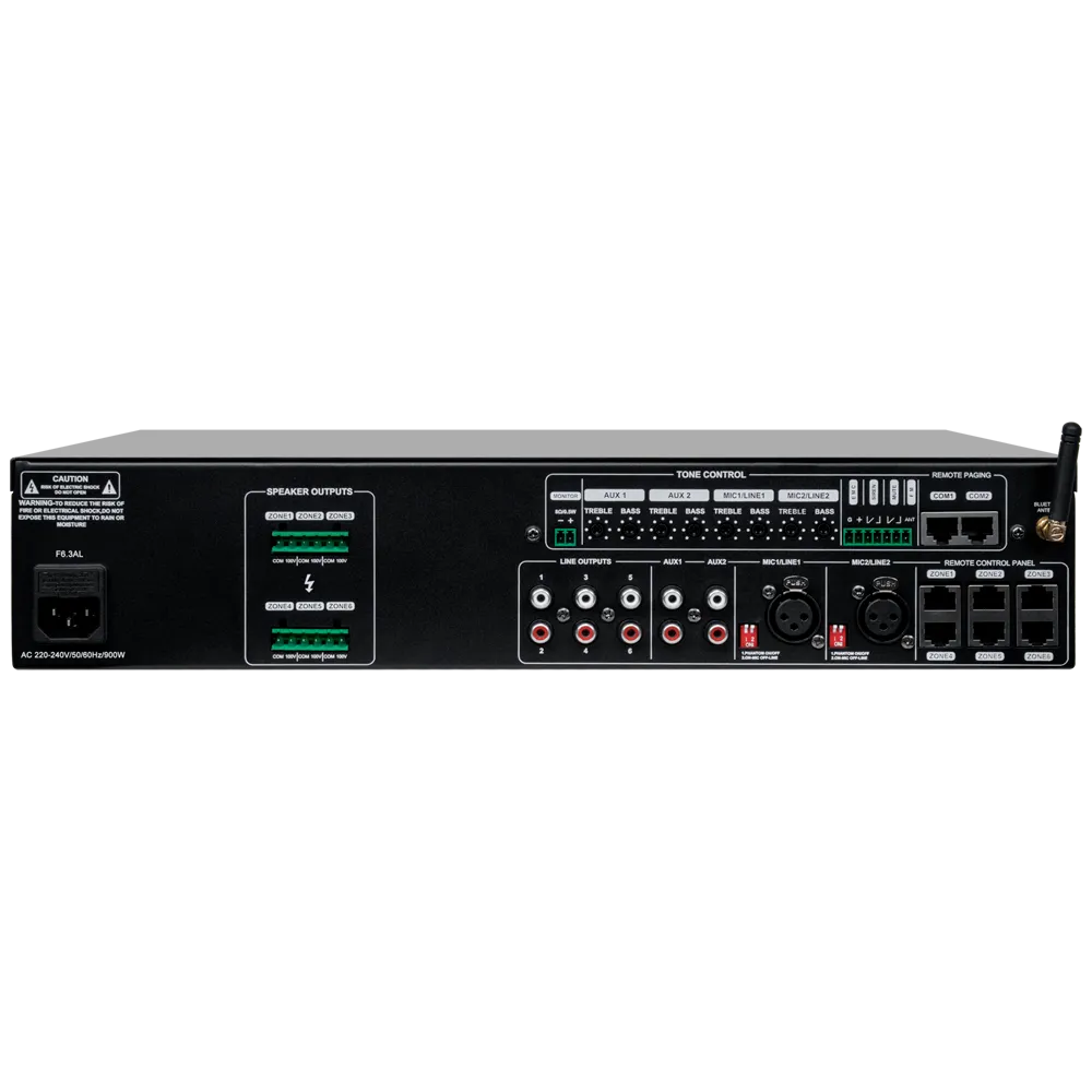 Amplificador Matricial DSPPA-DMA6112 6x120W 100V