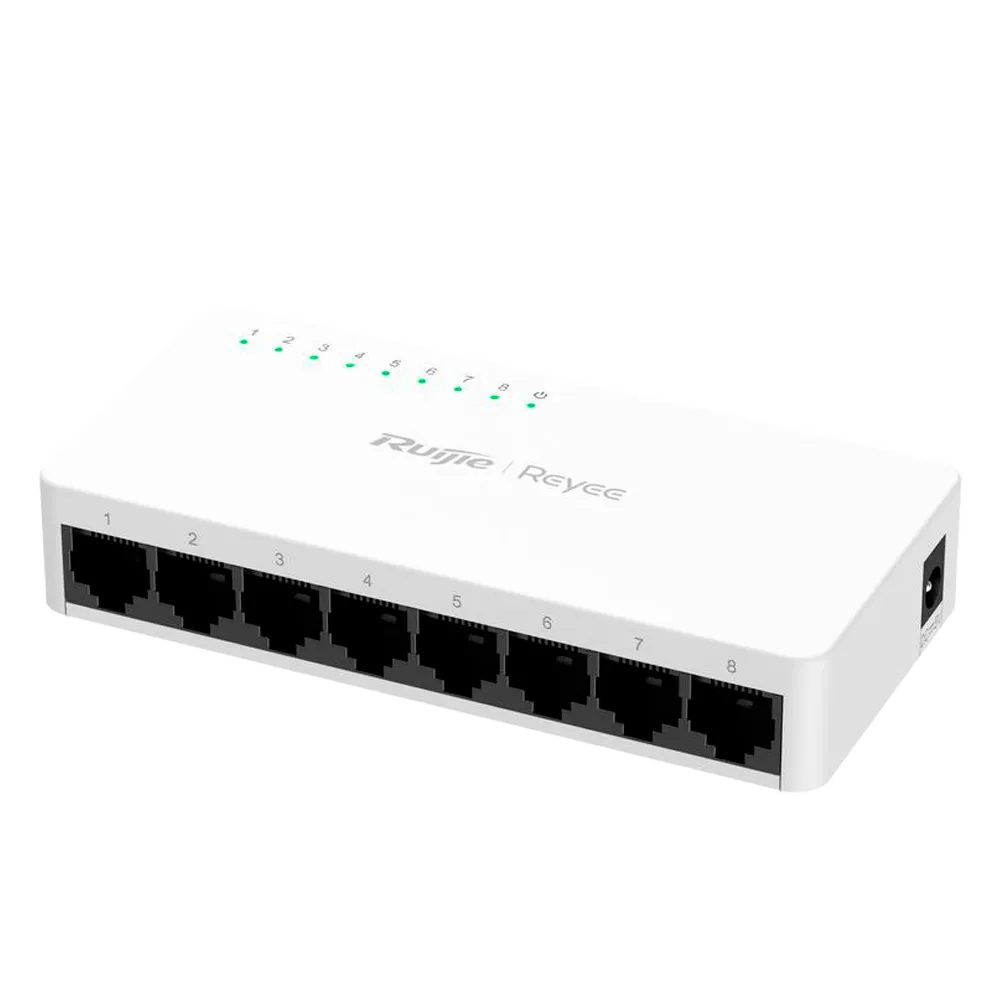 Switch Gigabit 8 Puertos RG-ES08G-L Reyee No Gestionable
