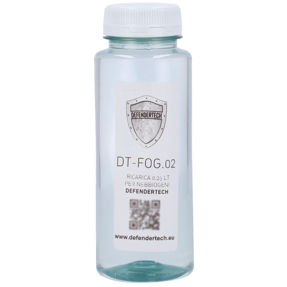 DT-FOG02 Recarga Niebla 0.25L para Generadores Seguridad