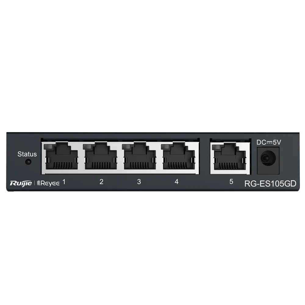 Switch Gigabit RG-ES105GD 5 Puertos No Gestionable Reyee