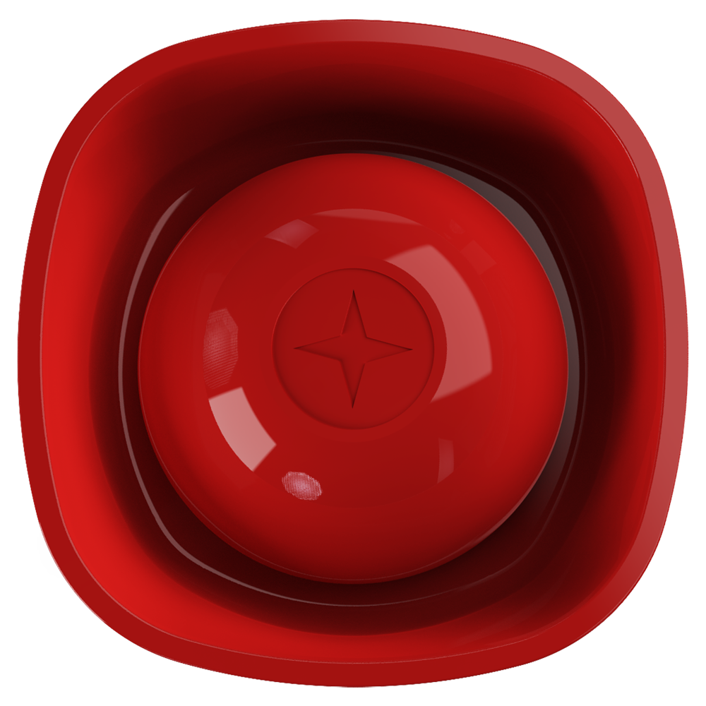 Sirena vía radio para montaje en pared - Marca Hochiki (EK-WL8-SND) - Imagen 2