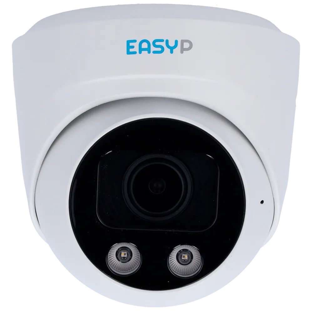 Cámara IP Turret 8MP EASY-P EP-IPT230ZA-8-DL 13.5mm IR 40m
