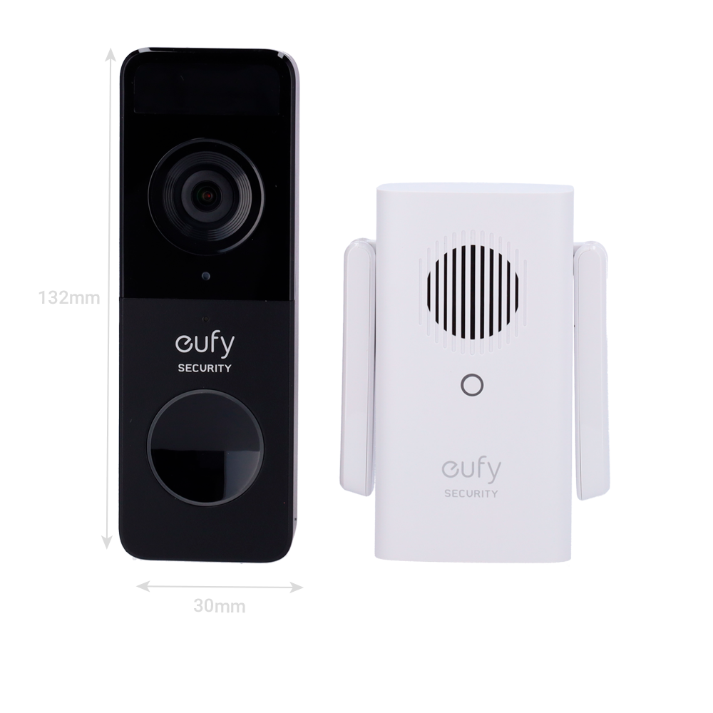 Eufy EUFY-DOORBELL-C211 Videotimbre WiFi 2.4 Exterior - Imagen 2