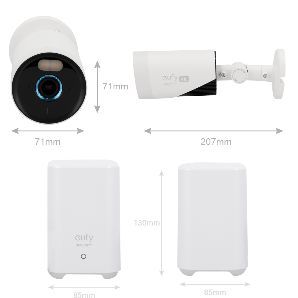 Eufy EUFY-EUFYCAM-E330-KIT2 Kit 4K WiFi 2.4 - Imagen 2