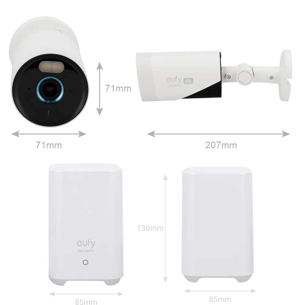 Kit Videovigilancia Eufy EUFY-EUFYCAM-E330-KIT2 4K WiFi