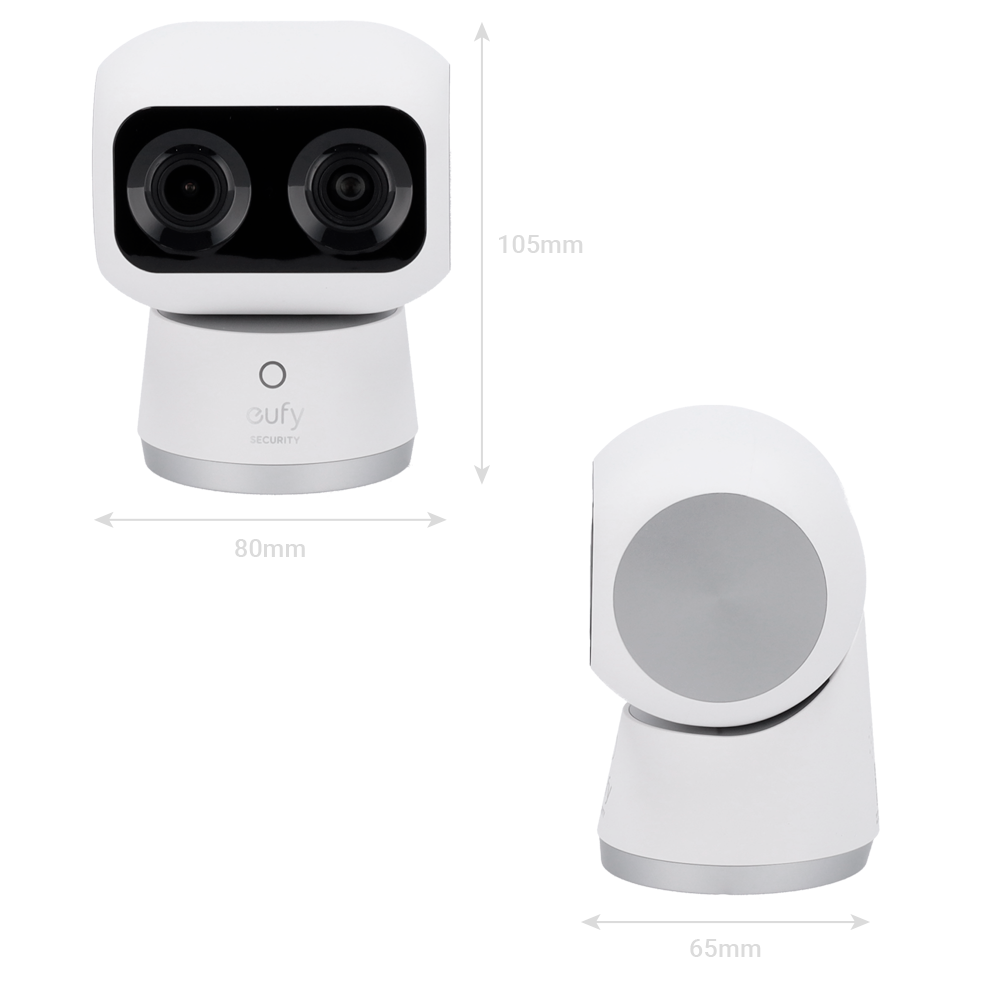 Eufy EUFY-INDOORCAM-S350 Cámara 4K WiFi Dual Interior - Imagen 2