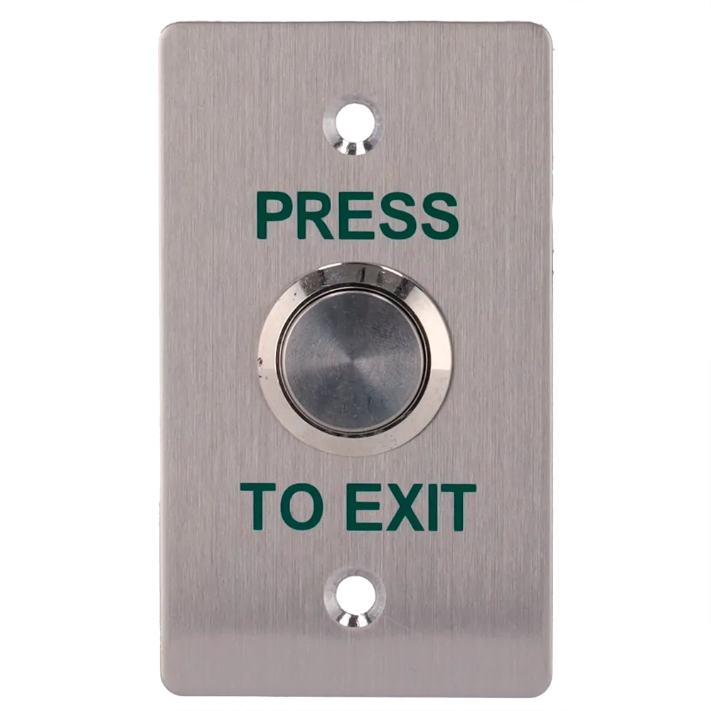 Pulsador Liberación EXITBUTTON303-SLIM Acero Inoxidable