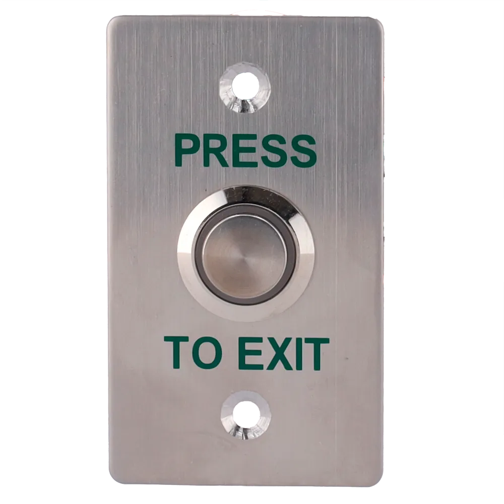 Pulsador Liberación EXITBUTTON303-SLIM-LED Acero Inoxidable