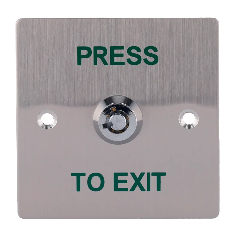 Pulsador Liberación EXITBUTTON307 Acero Inoxidable Sib