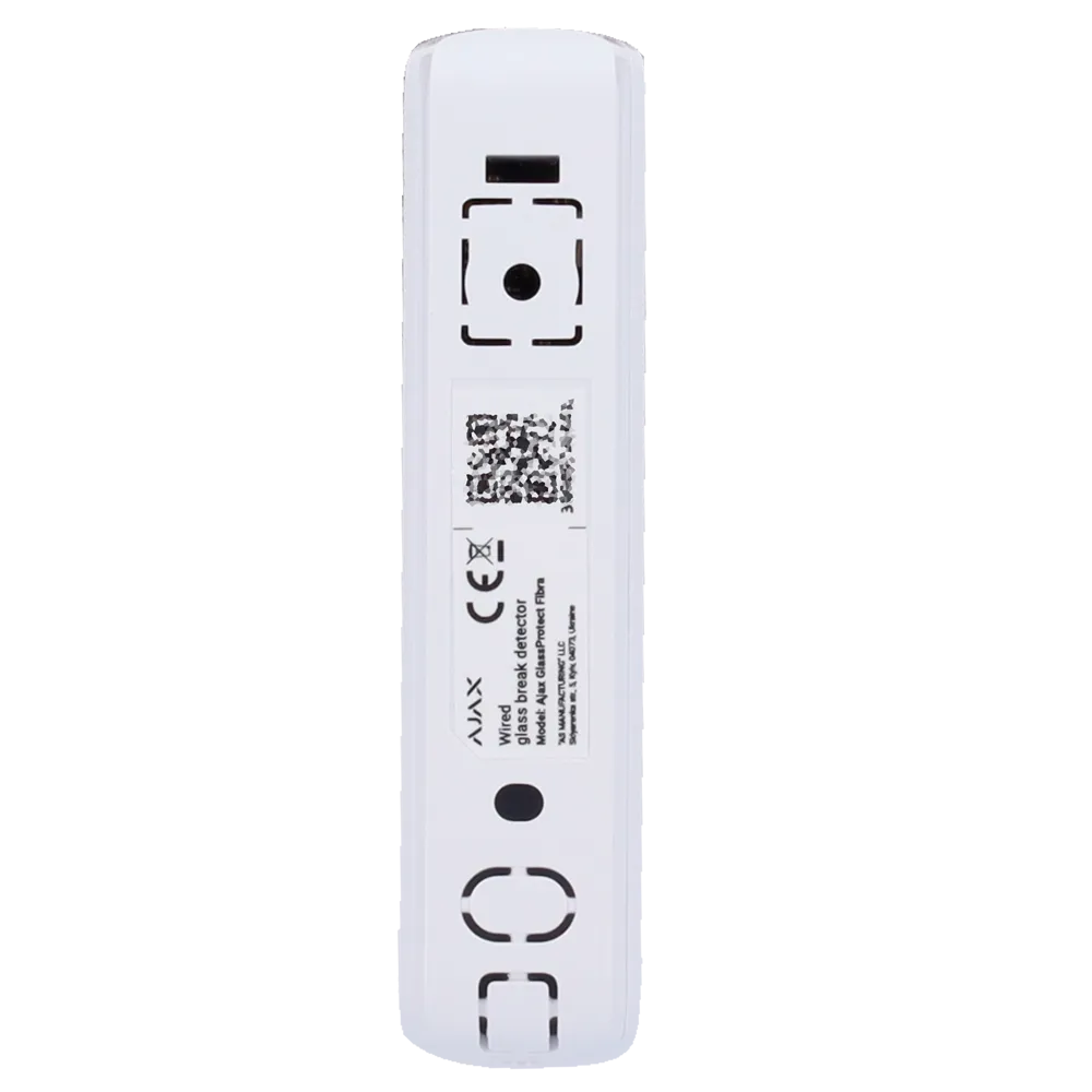 Detector Rotura Cristal FIBRA-GLASSPROTECT-W Ajax Cableado