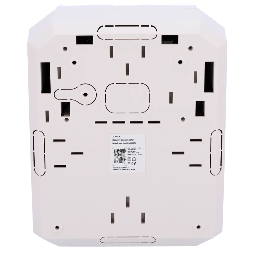 Central Intrusión Ajax Hub Hybrid FIBRA-HUBHYBRID-W-NF Grado 3