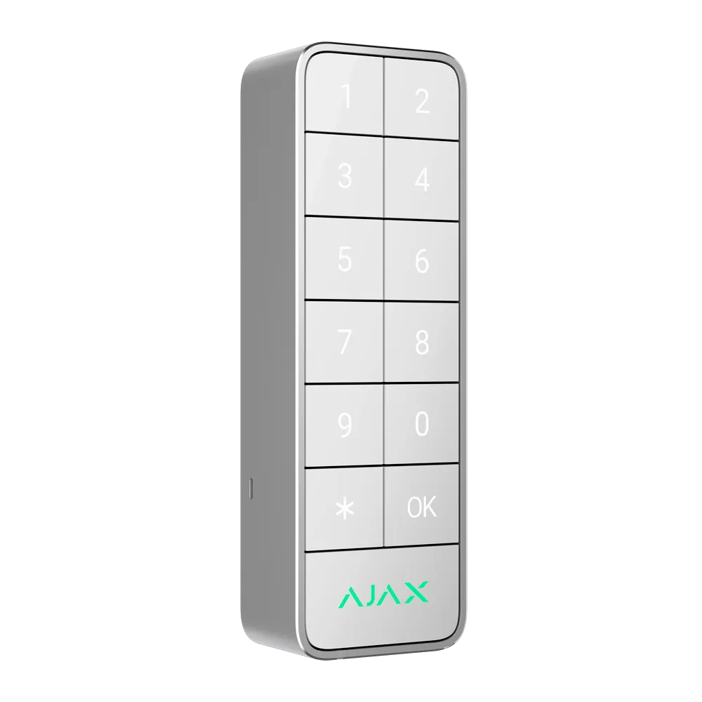 Ajax KeyPad Outdoor Fibra RFID FIBRA-KEYPADOUTDOOR-W Blanco