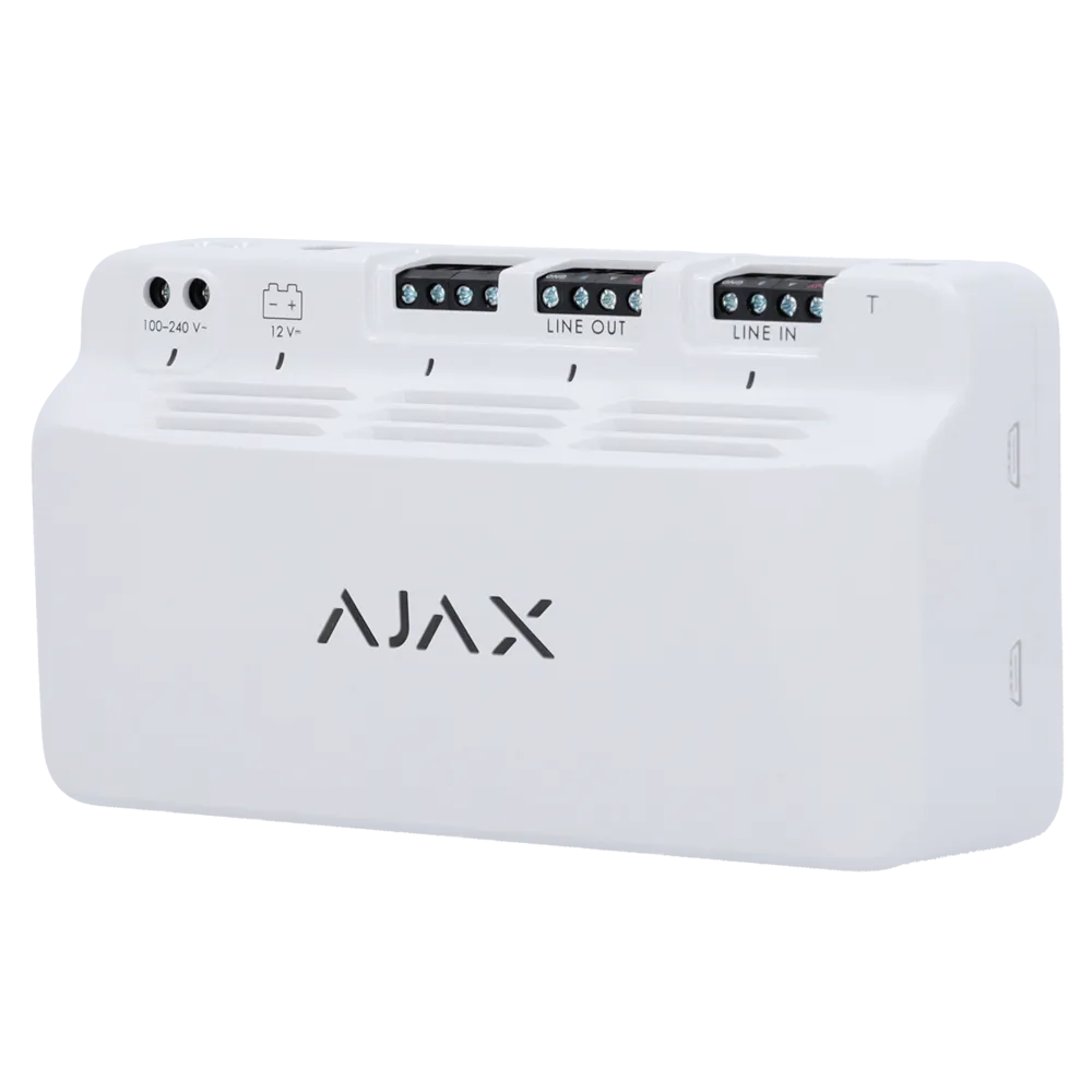 AJAX FIBRA-LINESUPPLY-45W-W Fuente Alimentación Fibra 45W
