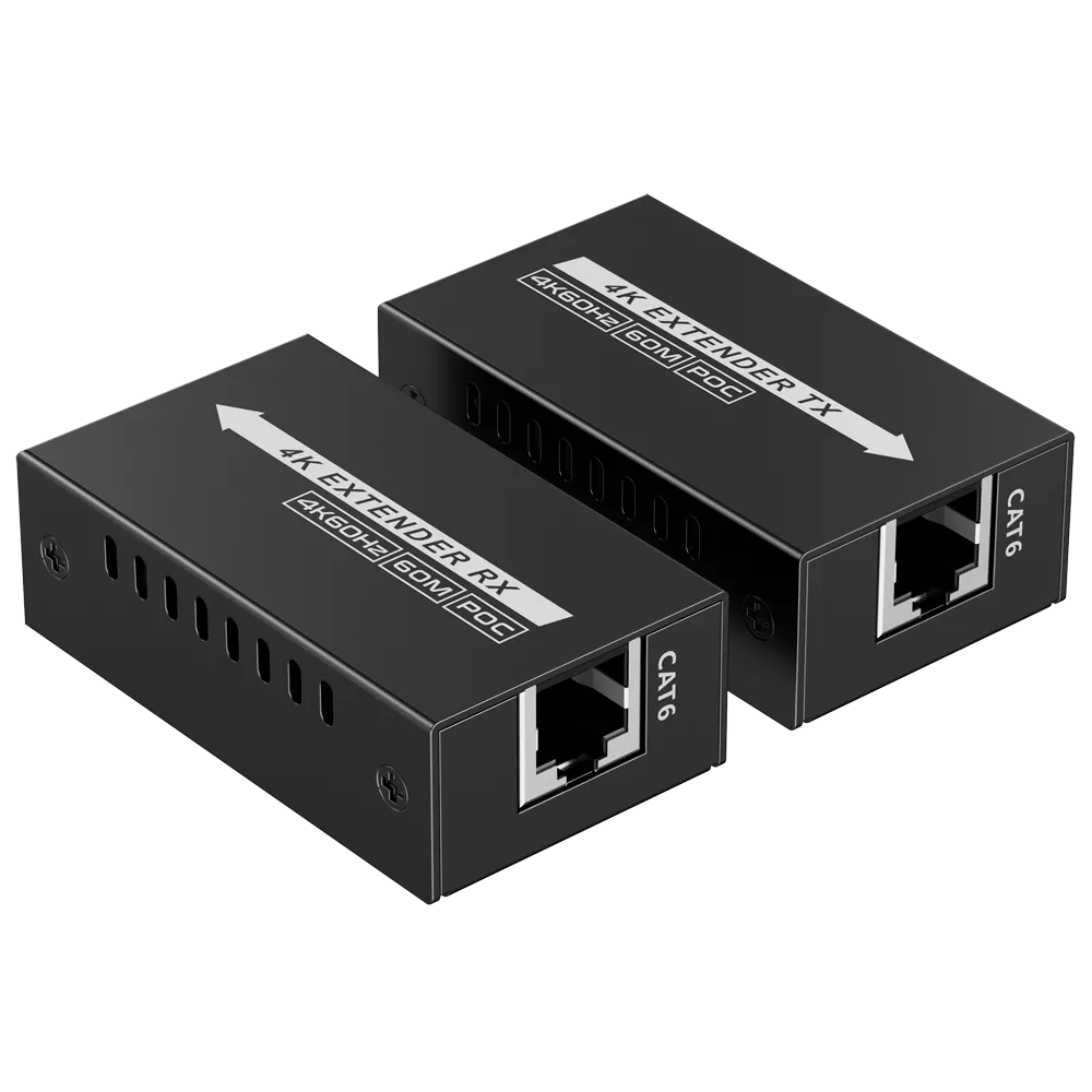 Extensor HDMI 4K 60Hz 60m HDMI-EXT-4K60-L-V2 Cable UTP