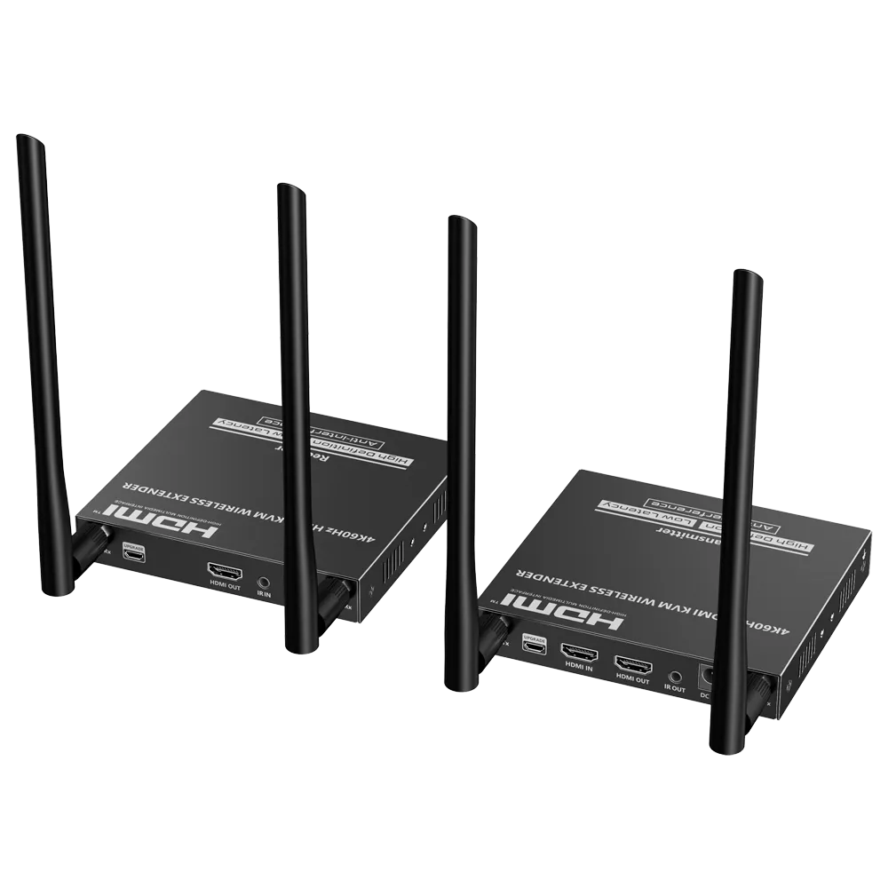 Extensor HDMI Inalámbrico 1:4 4K 60Hz 50m HDMI-EXT-PRO-W-4K60-KVM