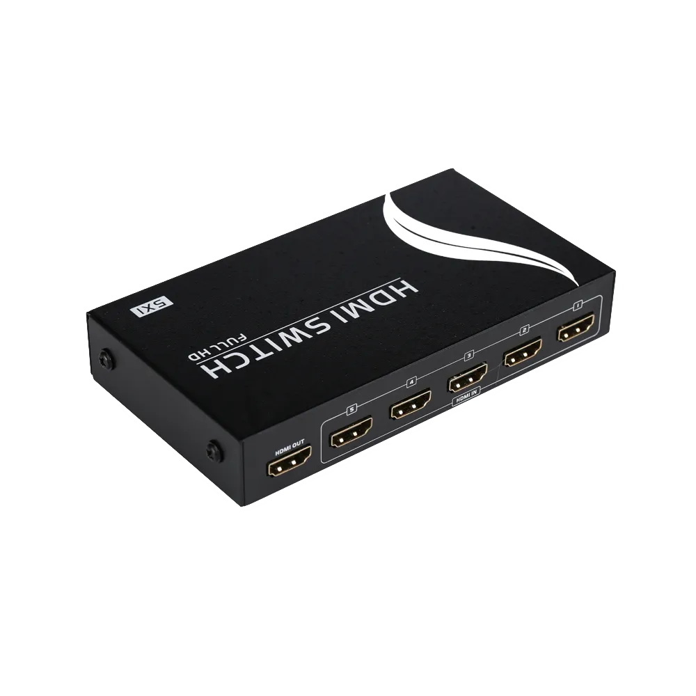 Switch HDMI 5:1 4K HDMI-SWITCH-5-1-4K Conmutador Vídeo
