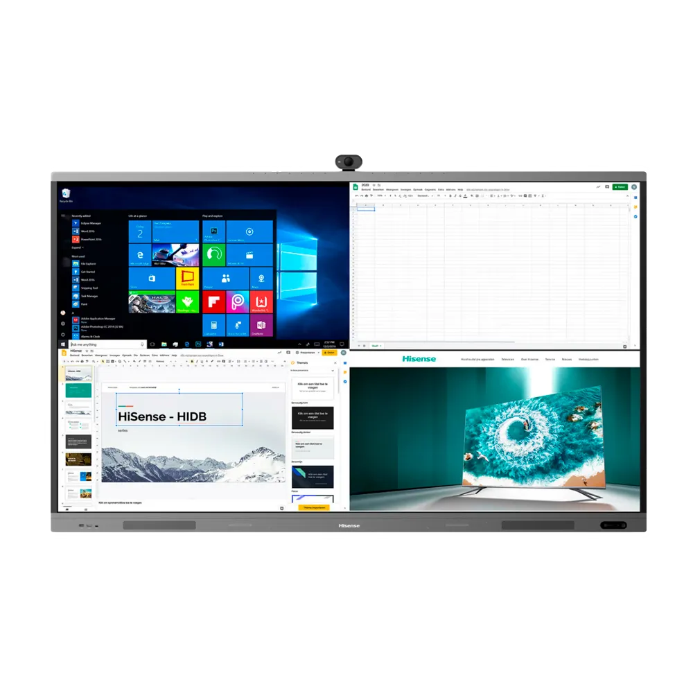 Pantalla Interactiva 65" 4K UHD Hisense HIS-65WR6BE
