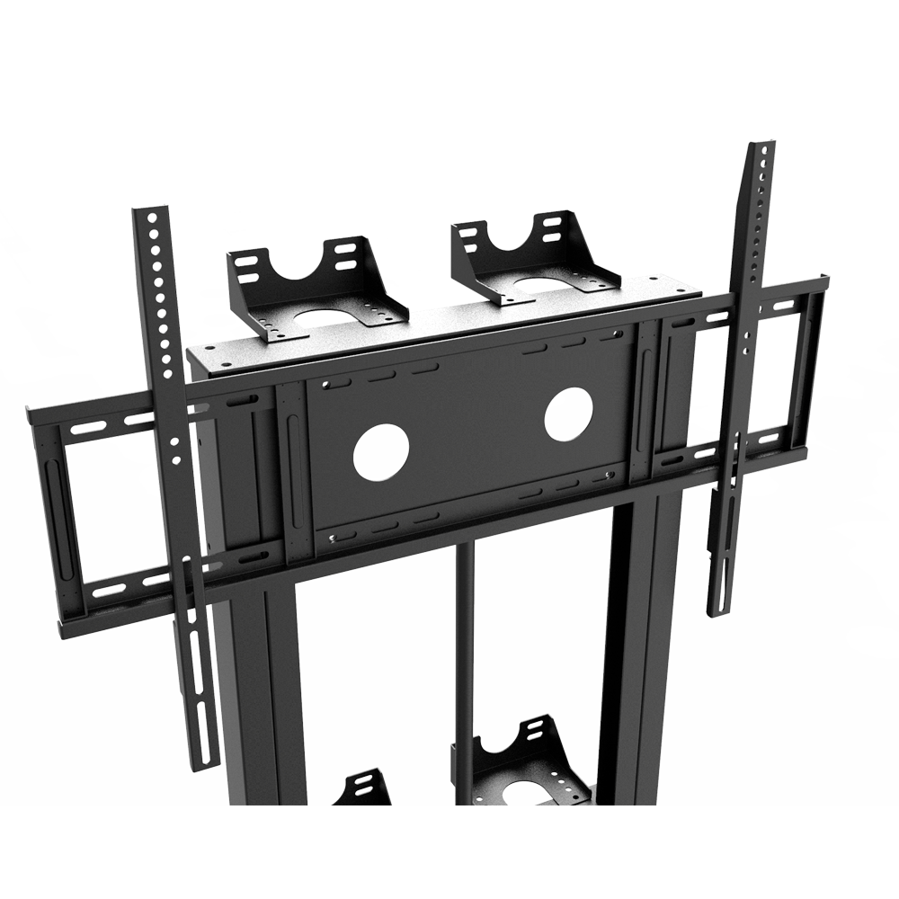 Soporte pantalla Suelo-Pared 100 kg máx Iboard IB-EST08-W2-V3-B - Imagen 2