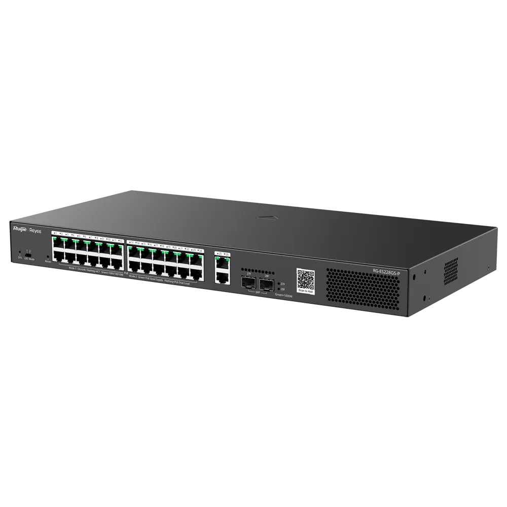 Reyee RG-ES228GS-P Switch 26P Gigabit PoE Gestionable