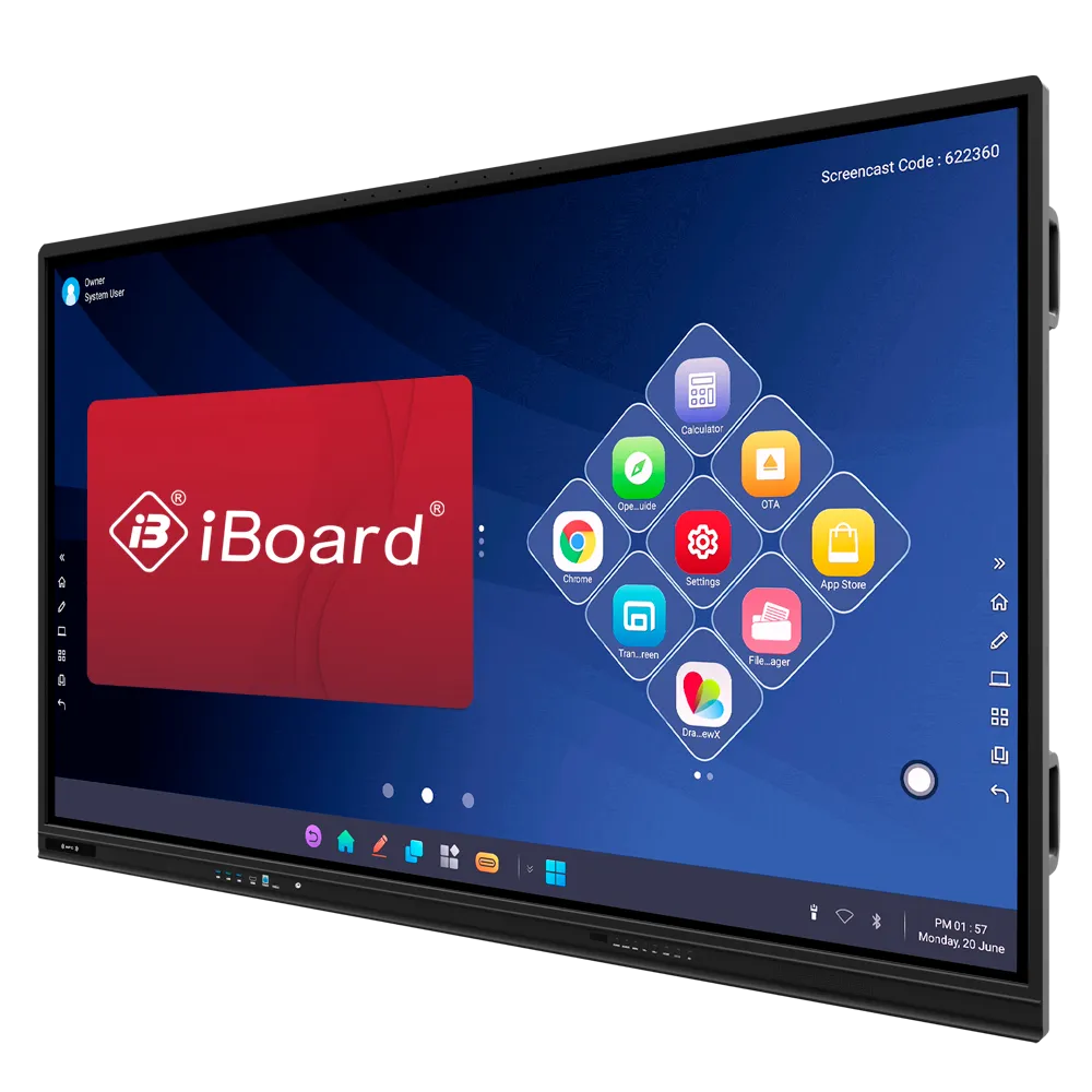 Pantalla Interactiva 65" 4K UHD Iboard IB-TE-MP-65E1-V3