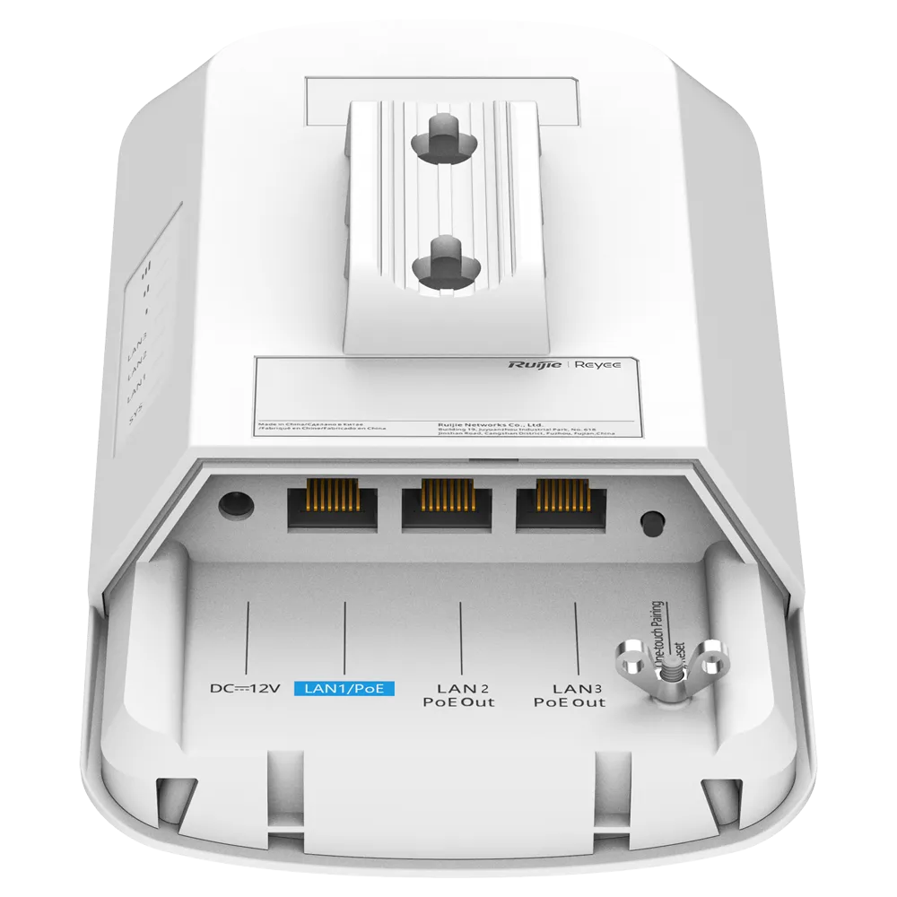 Radioenlace Wi-Fi RG-EST330F-P Reyee 3km PoE Dual Band