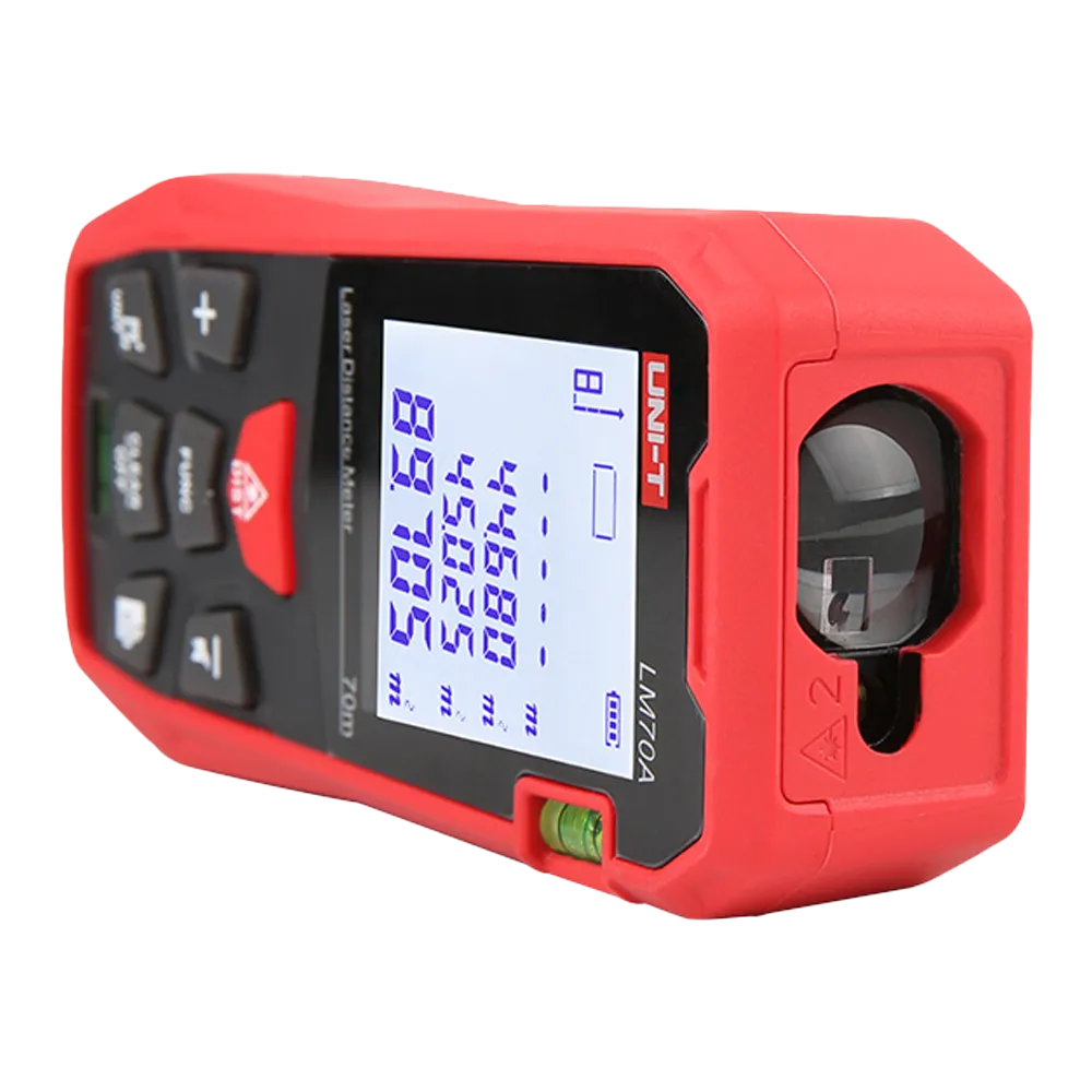 Medidor Láser UNI-T LM70A - Alcance 70m Profesional