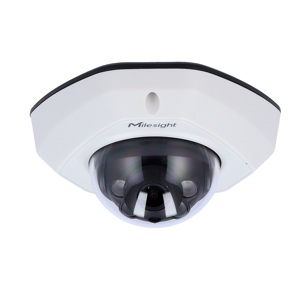 Milesight MS-C4573-PD Cámara Mini domo – IP · 4MP · Exterior · IR · PoE - Imagen 2