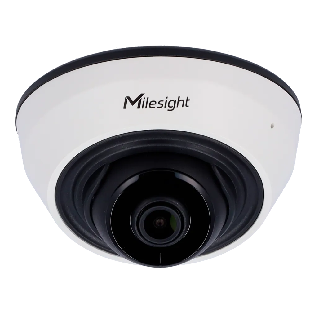 Milesight MS-C5383-PD Cámara Mini Domo IP 5MP Exterior IR PoE