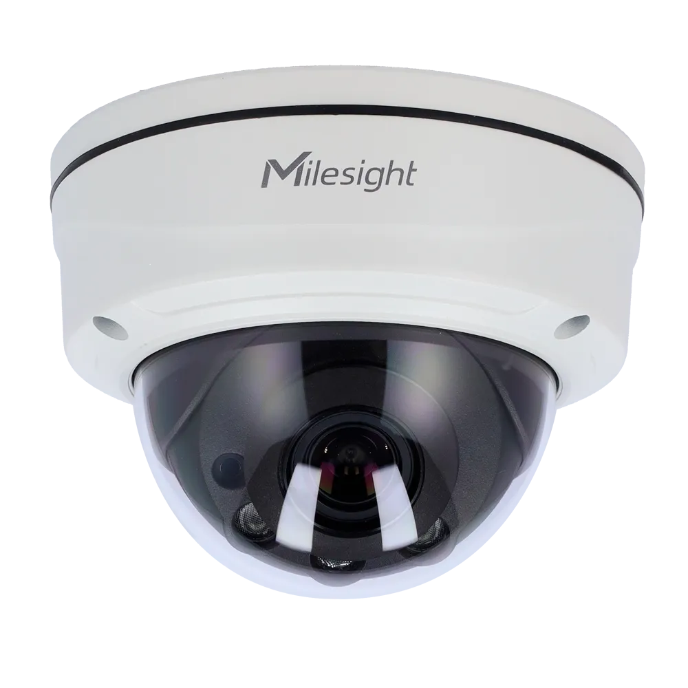 Milesight MS-C8272-FPE Cámara Domo IP Exterior IR PoE