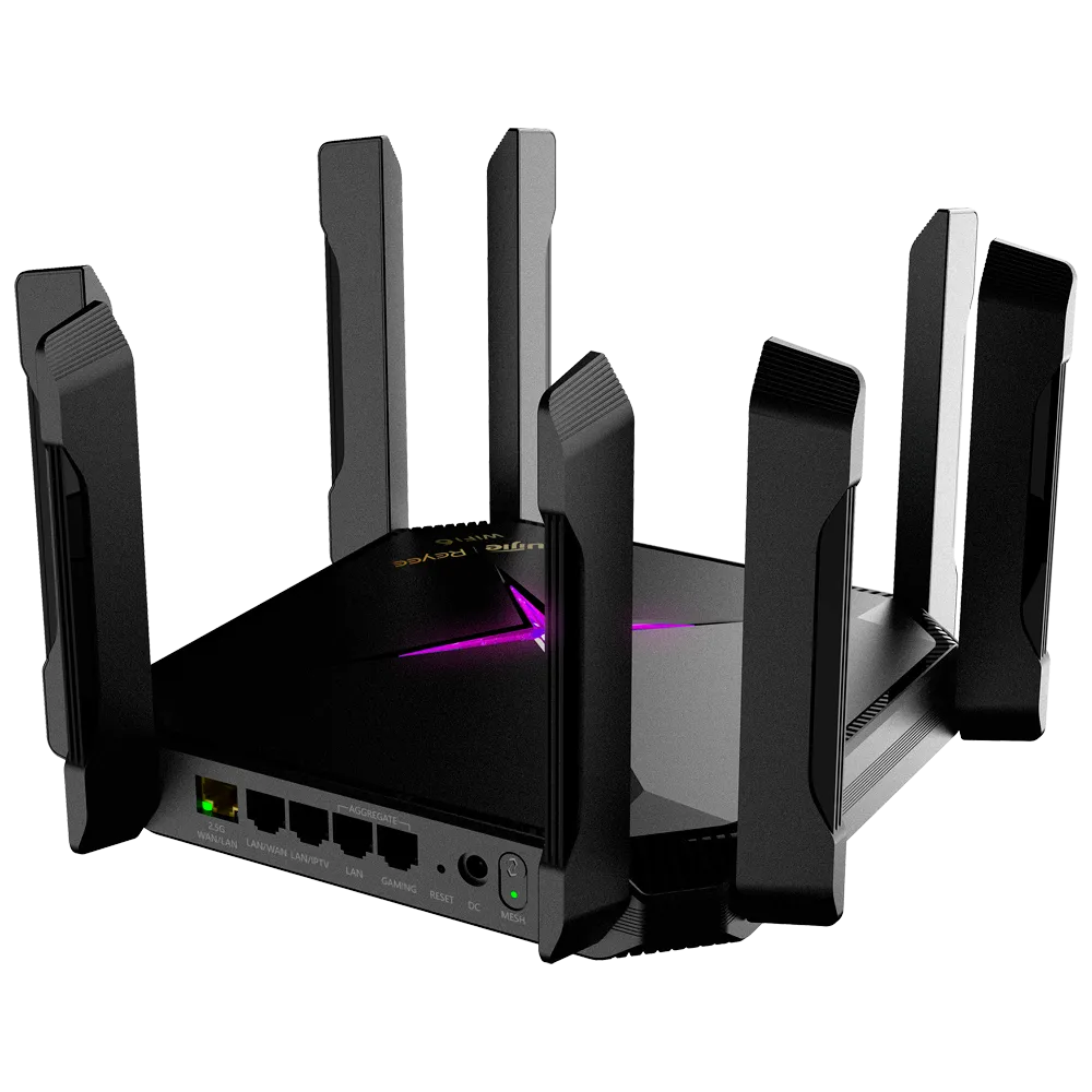 Router Wi-Fi 6 Reyee RG-EW6000GX Mesh 6000M Puerto 2.5G