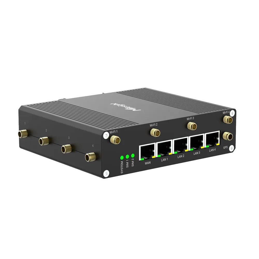 Router Industrial 5G Milesight MS-UR75-504AE-P-W2 WiFi 6 PoE