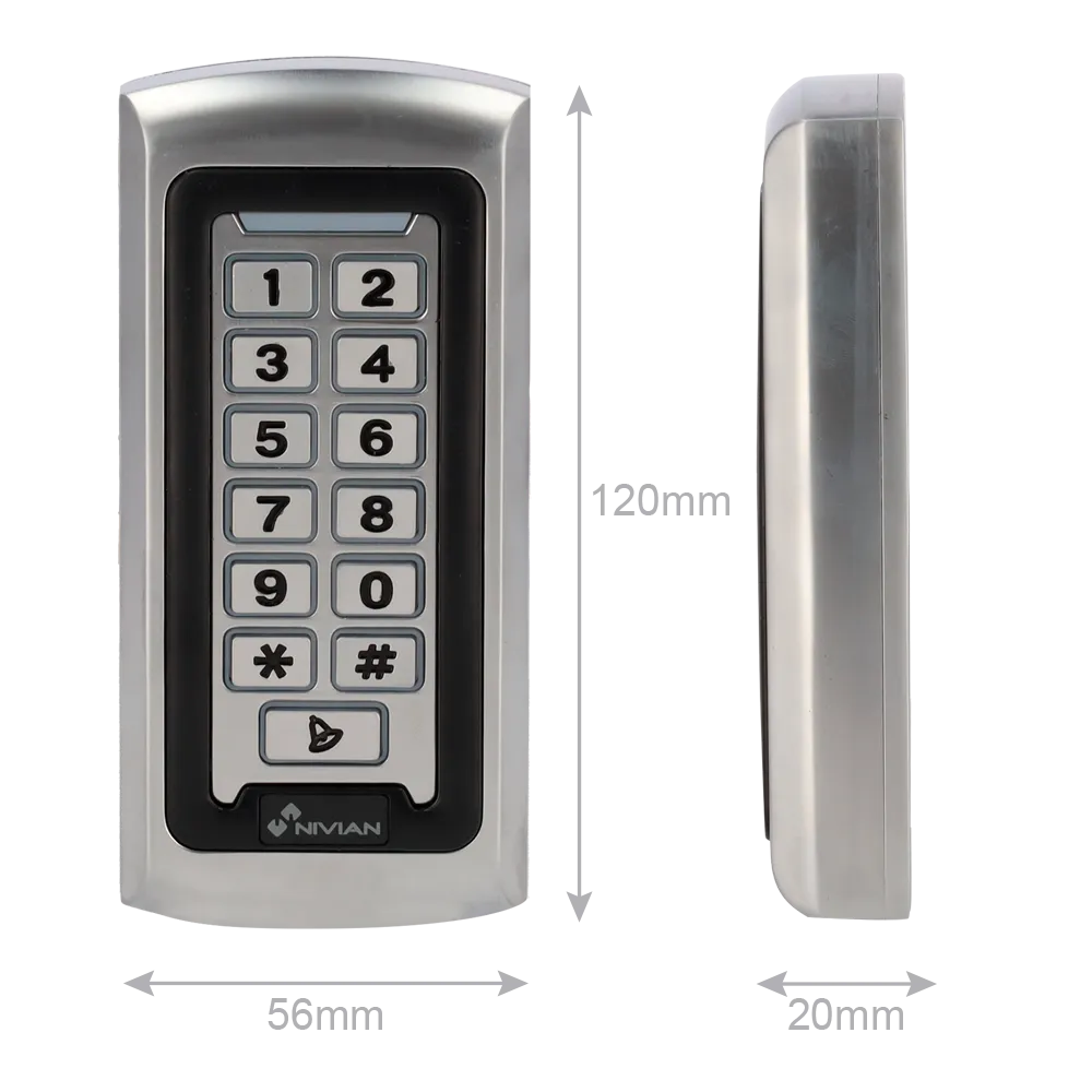 Control Acceso NV-ACCESS-PIN-RFID Nivian Tarjeta EM y PIN