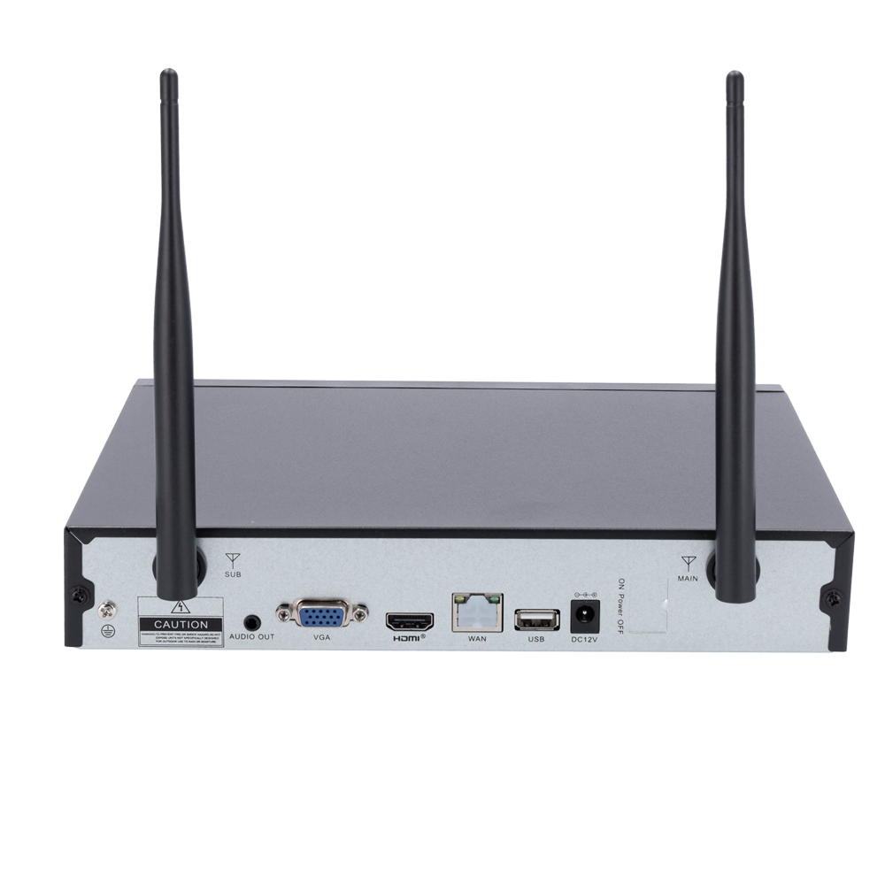 Nivian NV-KIT430W-4CAM Kit CCTV – WiFi · NVR 4 canales · 4 cámaras - Imagen 2