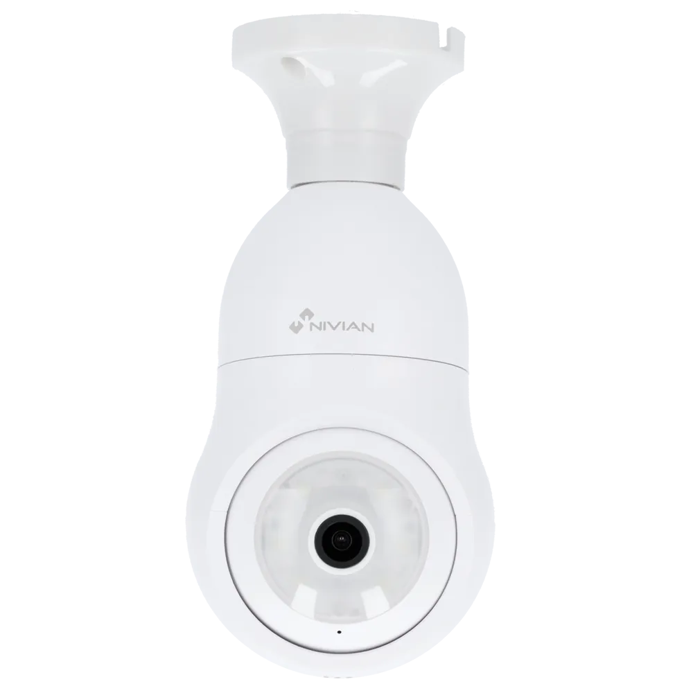Cámara Bombilla WiFi NVS-IPC-BULB1 3MP Exterior E27 Nivian