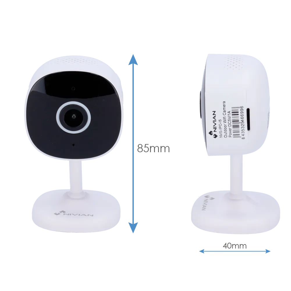 Nivian NVS-IPC-I5 Cámara WiFi 3MP Interior con IA