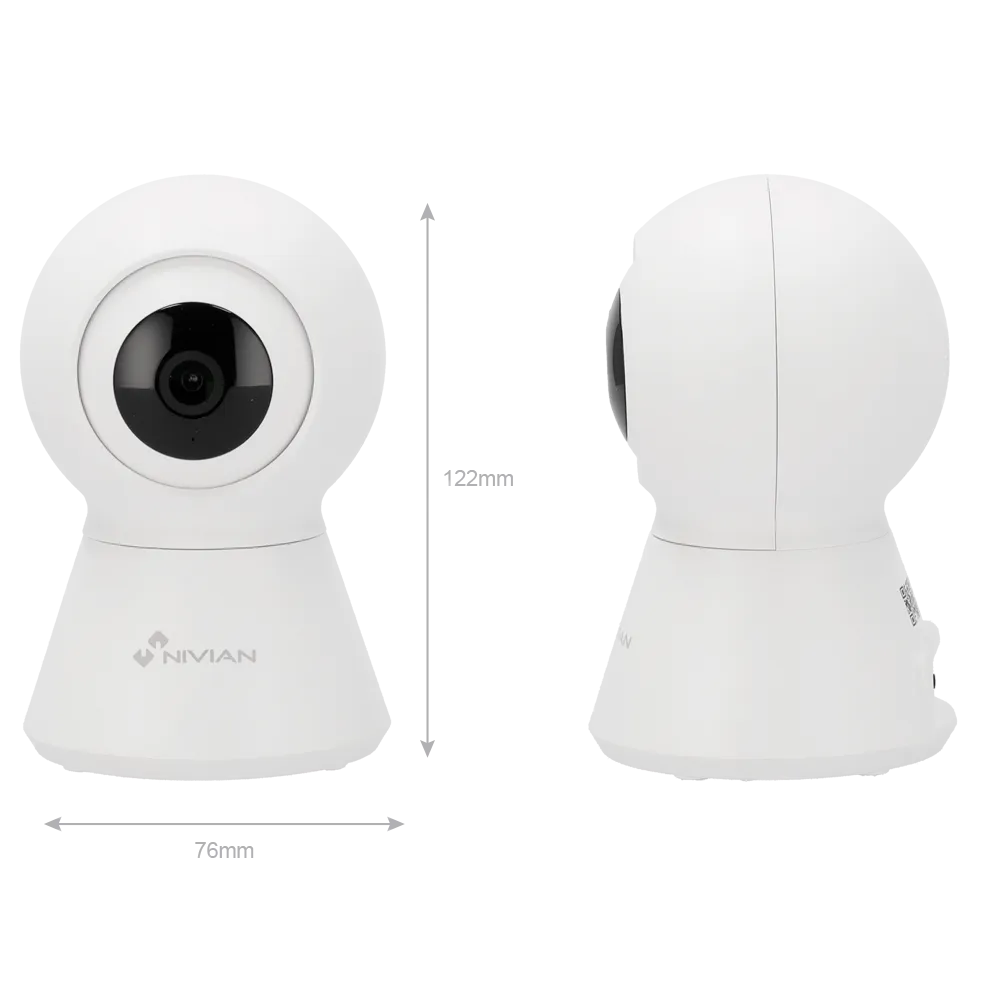 Nivian NVS-IPC-IS5 Cámara WiFi 4MP Interior con IA